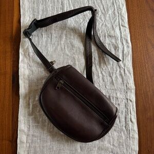 Chic David King Leather Belt Bag
